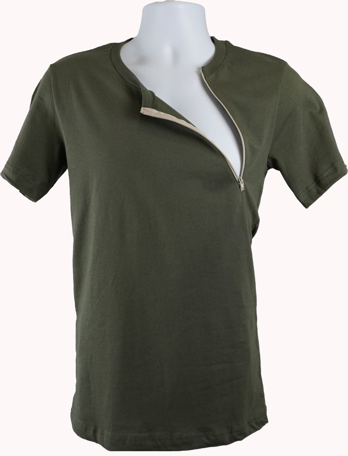 MILITARY GREEN Left Side Port Shirt