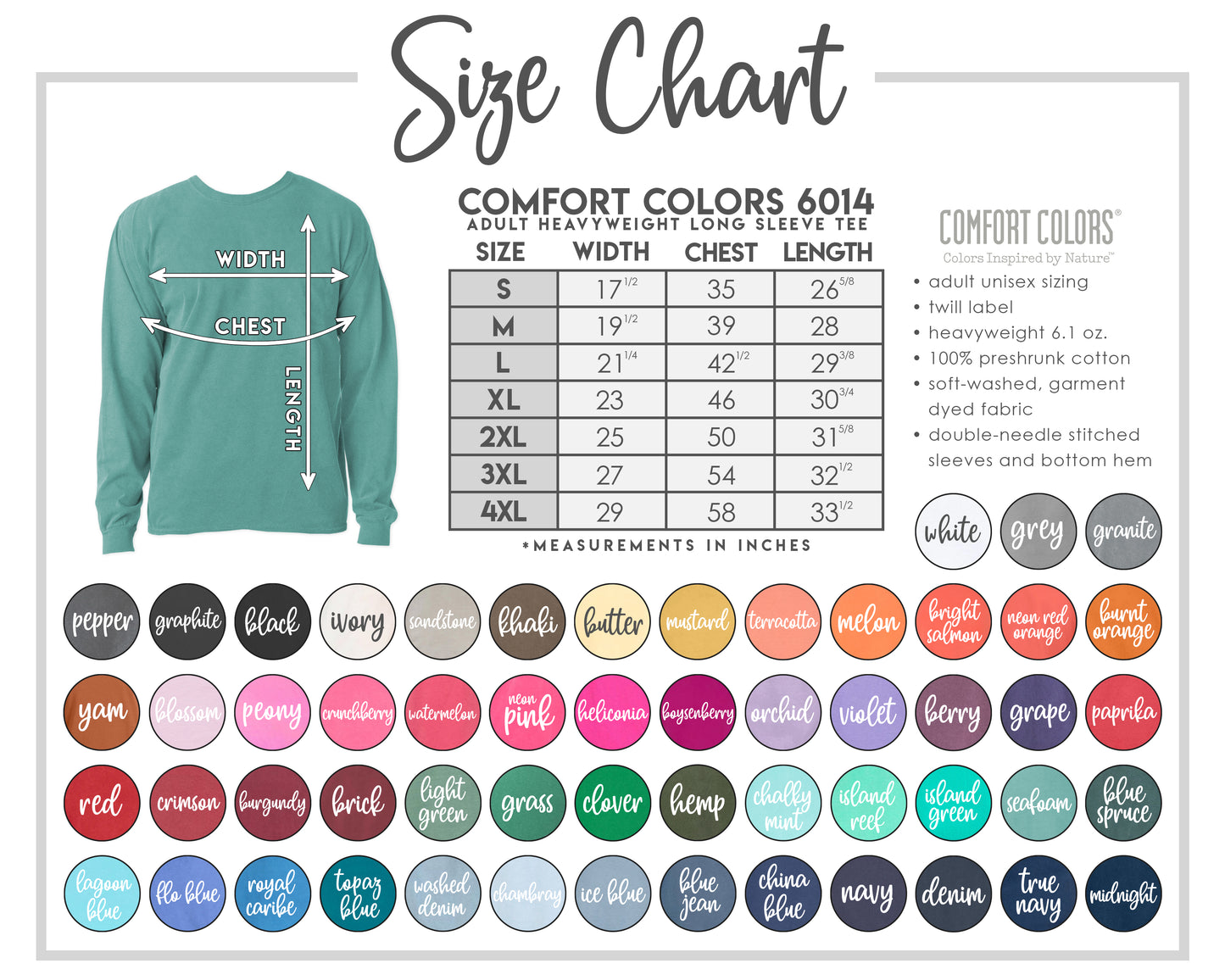 BLUE SPRUCE LONG SLEEVE