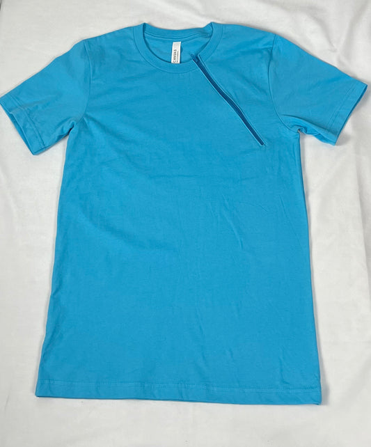 Turquoise Left Side Port Shirt