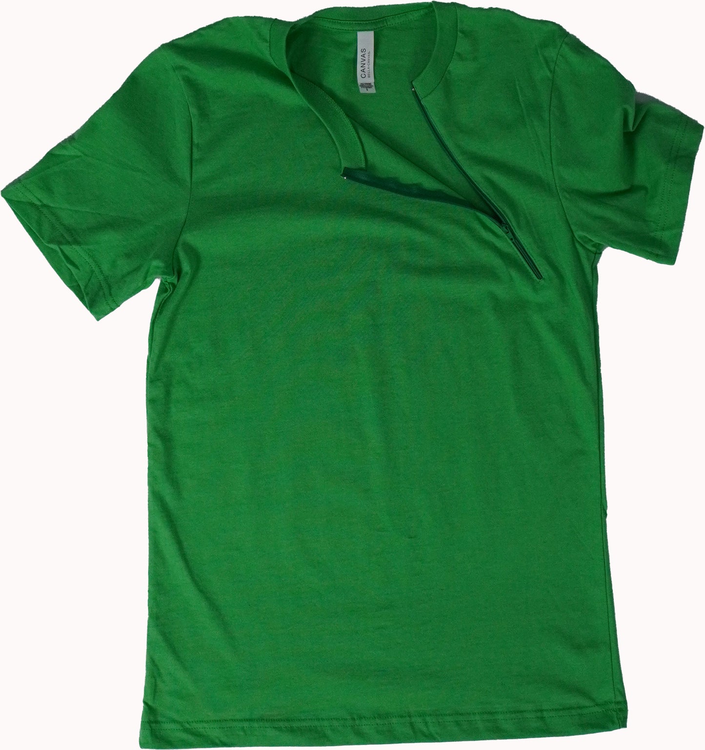 Synthetic Green Left Side Port Shirt